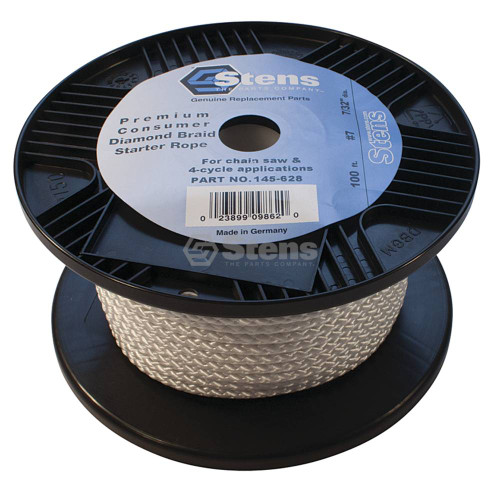 100' Diamond Braid Starter Rope | Size: #7