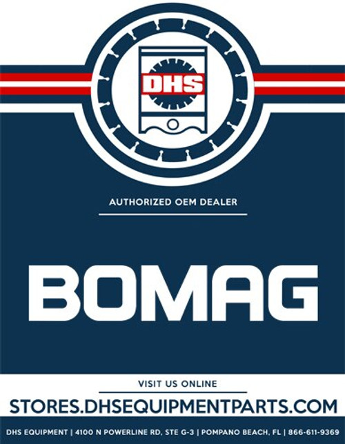 Bomag Safety Crank Handle, Assembled | Part 05030039