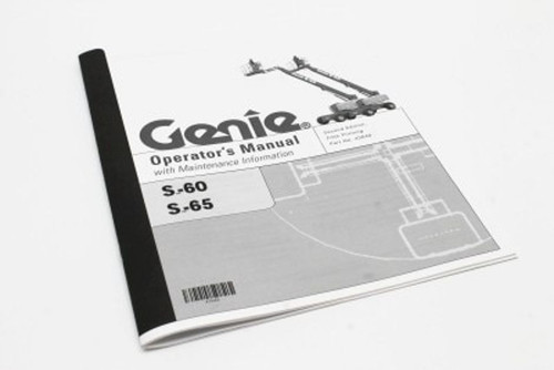 Manual,Operators,S60/S65,2Nd** | Genie 43648GT