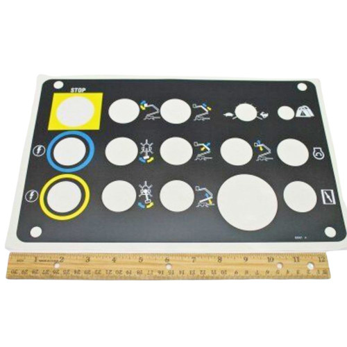 Decal,Plat Cntrl Panel,Tz50 | Genie 82881GT