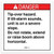 Decal, Danger,Tilt Alarm | Genie 33952GT