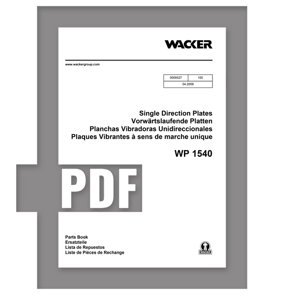 Parts Manual Wp1540 Item 0009327 Rev 100 Free Download