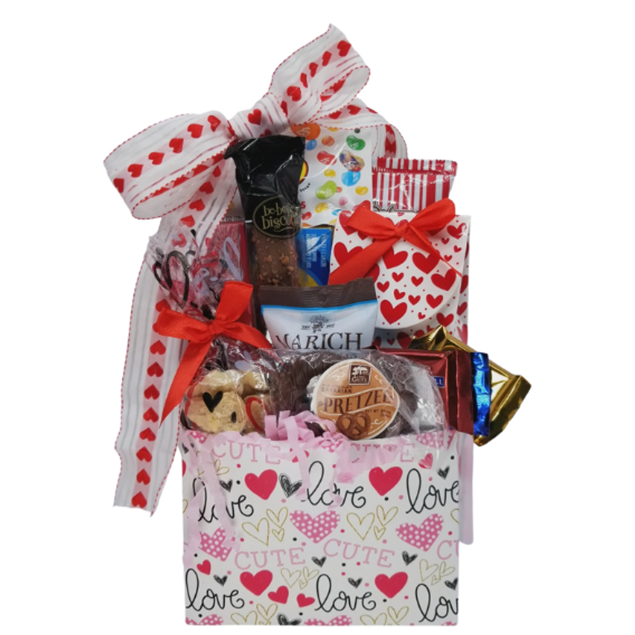 Valentines Treats Gift Basket