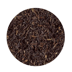 Darjeeling Black Tea (Loose Leaf) The Happy Valley Teas Estate is located approximately 3 km from the city of Darjeeling. At an altitude of up to 2,750 m this tea garden has a size of 111 hectares. From April to November visitors have the possibility to watch people who pluck the tealeaves and to learn about the processing of tea. It is highly aromatic with a full and shining cup. The leaf is medium-sized and regular with bright tips. Ingredients: Black tea, from organic cultivation Brewing: 4-5 minutes 203-212 °F 1-2 level tsp./ 6 oz serving Darjeeling Black Tea (Loose Leaf) The Happy Valley Teas Estate is located approximately 3 km from the city of Darjeeling. At an altitude of up to 2,750 m this tea garden has a size of 111 hectares. From April to November visitors have the possibility to watch people who pluck the tealeaves and to learn about the processing of tea. It is highly aromatic with a full and shining cup. The leaf is medium-sized and regular with bright tips. Ingredients: Black tea, from organic cultivation Brewing: 4-5 minutes 203-212 °F 1-2 level tsp./ 6 oz serving