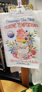 About this product
Cotton Tea Towels, Flour Sack Towel, Dish Towel.  Reusable 100% Cotton Flour Sack Tea Towel 27 X 27 inches. With decorations on 1 side.  Made in the USA and comes with a hanging hook in the back for drying.  Image is permanently and professionally printed on the towel. Wash Cold, no bleach and Hang dry or low dry. Our towels are ideal for your everyday use. They are washable so you can clean dust and dirt with great ease. Perfect for a House Warming Gift, Bridal Shower Gift, Birthday Gift or just telling someone I appreciate you.

Made in the USA and comes with a hanging hook in the back for drying.

Details
•  Made in United States
•  Care Instructions: Machine wash
•  Weight: 4 oz (113.4 g)