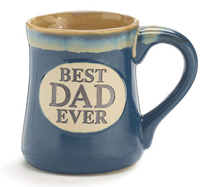 Details

Dishwasher safe/FDA approved/Microwave safe.

"Best Ded Ever" mug with blue background and cream color interior and rim. Emblem on the front of the mug is raised. Individually gift boxed.

4 1/2"H X 3"W. Holds 18 oz.