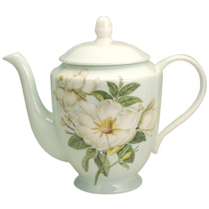4 Cup Tea Pot, 30 ounces. Fine Bone China.Covered with Light Blue Decal Background. NO gold Trimmed 7 ounces Cup.6 inch Saucer, Fine Bone China.Full Covered with Light Blue Decal Background. Set of 2 Cups and Saucers Magnolia Sugar & Creamer Set 4 Cup Tea Pot, 30 ounces. Fine Bone China.Covered with Light Blue Decal Background. NO gold Trimmed 7 ounces Cup.6 inch Saucer, Fine Bone China.Full Covered with Light Blue Decal Background. Set of 2 Cups and Saucers Magnolia Sugar & Creamer Set
