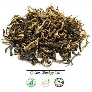 Description:

Jin Hou Black Tea, often referred to as Golden Monkey Black Tea, is an older kind of black tea that is produced in China. During a time when green tea was the only kind of tea consumed and Lapsang Souchong was the only type of black tea available, Jin Hou was created to satisfy the need for export. The western world was already seeing a meteoric rise in demand for black tea.

Even though the people who lived in China at the time didn't necessarily have a preference for tea, they did experiment with different agricultural practices in order to create some exquisite black teas.

Taste:

It's a savory and nosy tea with a very distinctive sweetness to it