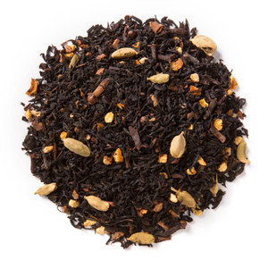Mandarin Chai with Anise combines robust herbs and spices with a full-bodied black tea base.  Ingredients: Organic black tea, organic cinnamon, organic cloves, organic cardamom, organic orange peel, natural flavor and organic anise seed  Taste: Mandarin Chai with Anise is a sweet and spicy brew with tropical undertones and a licorice-like finish.  Origin: Sourced from family tea gardens in the Darjeeling and Assam regions of India's Banaspaty Tea Estate. Mandarin Chai with Anise combines robust herbs and spices with a full-bodied black tea base.  Ingredients: Organic black tea, organic cinnamon, organic cloves, organic cardamom, organic orange peel, natural flavor and organic anise seed  Taste: Mandarin Chai with Anise is a sweet and spicy brew with tropical undertones and a licorice-like finish.  Origin: Sourced from family tea gardens in the Darjeeling and Assam regions of India's Banaspaty Tea Estate.
