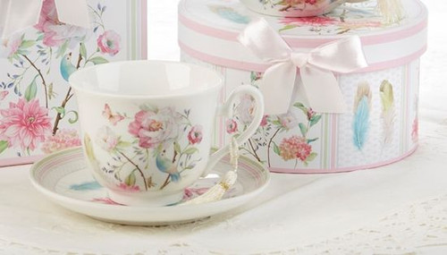 DUNCAN BQ SM TEA CUP AND SAUCER