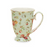 Rose Chintz Footed Mug Blue-Grace Teaware, Coffee/Tea Mug    Includes:  10 oz Footed Mug, 4.5" H, Rose Chintz Print in Blue, Dishwasher/microwave safe. Rose Chintz Footed Mug Blue-Grace Teaware, Coffee/Tea Mug    Includes:  10 oz Footed Mug, 4.5" H, Rose Chintz Print in Blue, Dishwasher/microwave safe.