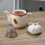 • Size: 6"H
• Capacity: 22 fl oz
• Material: Ceramic with Stainless Steel Strainer
Ceramic; Stainless Steel