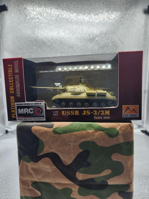 USSR JS-3/33M Heavy Tank Easy Model Ground Armor 1/72 ready built, painted and decaled Ages 8 and up Made in China