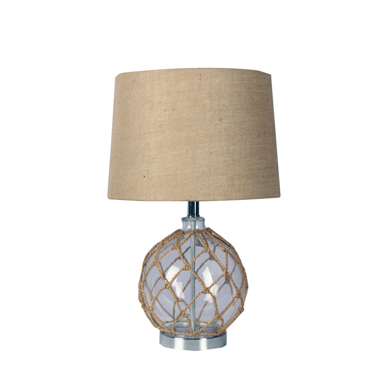 Table Lamp E27 42W 550mm Hessian Lighting Style