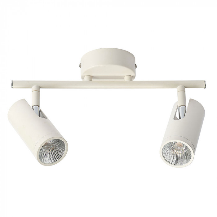 Sophisticated White LED Spotlights On White Bar 3000K | Lighting Style