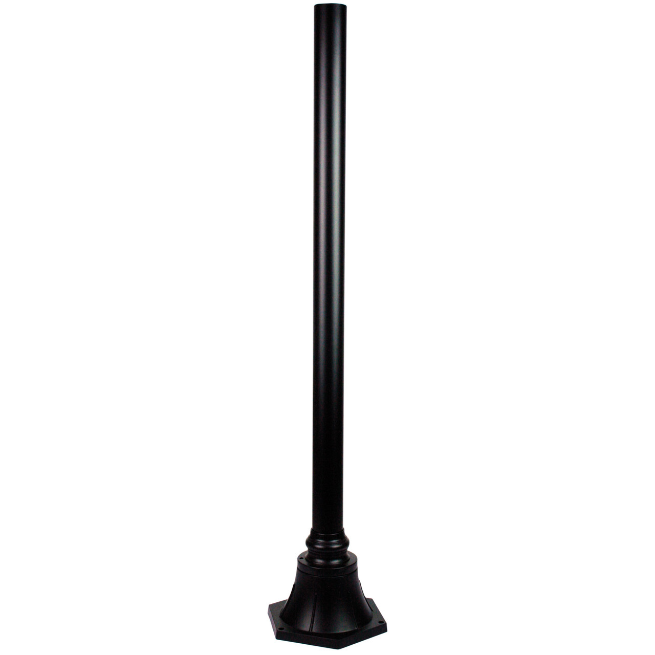 Light Post Black Aluminium 60mm x 1000mm | Lighting Style