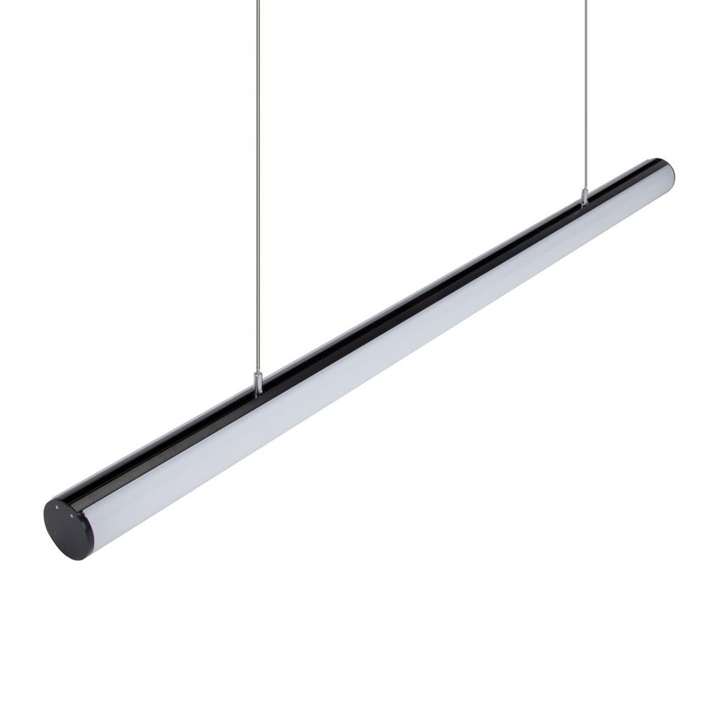 21W Suspended LED Batten 240V 1797lm IP20 6500K 1.2m Textured Black ...