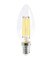 2700K E14 LED Filament Globe 4W 400lm IP20 98mm Clear Dimmable