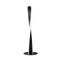 LED Swirl Bedside/Table Lamp In Black 2900K 390lm