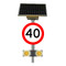 Solar Speed Sign Km Per Hour Australian Standard Visible To 1km 5 Nights Autonomy