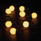 10 Opal Globe RGB LED String Lights 5V 5W IP44