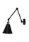 Contemporary Adjustable Wall Light Matt Black Contemporary Adjustable Wall Light Matt Black