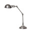 Antique Silver Rounded Shape Adjustable Desk Lamp STM Antique Silver Rounded Shape Adjustable Desk Lamp STM