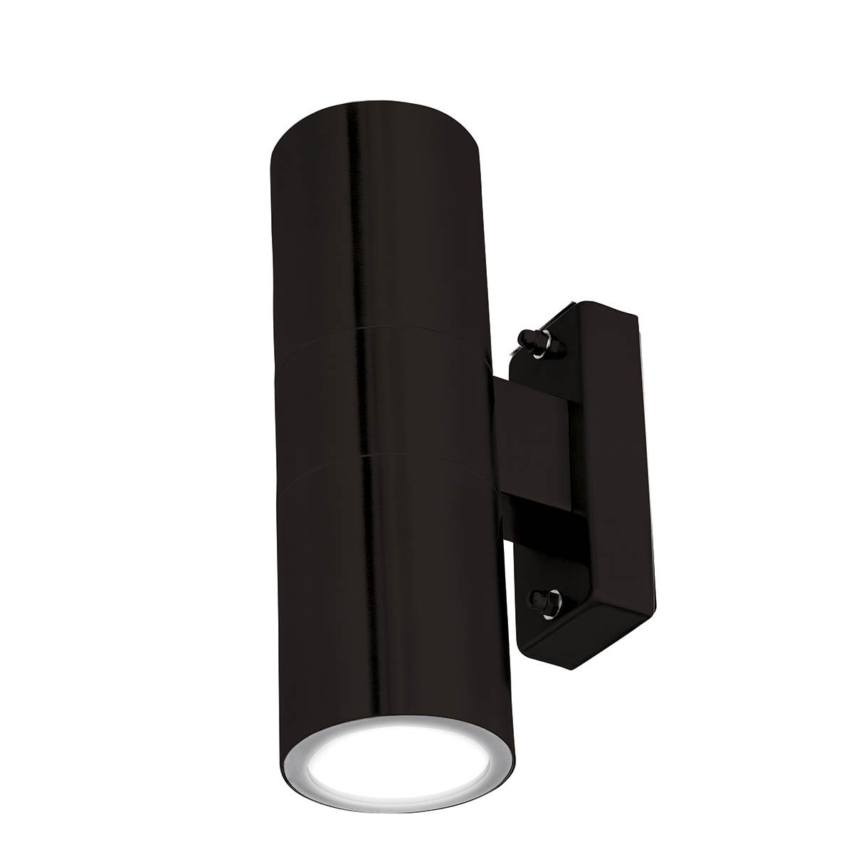 Solar Up-Down Wall Light Black 100lm IP44 | Lighting Style