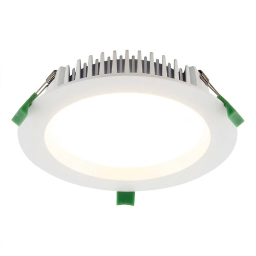20W LED 1800lm Downlight Dimmable IP44 Tri Colour 190mm White Shop Light