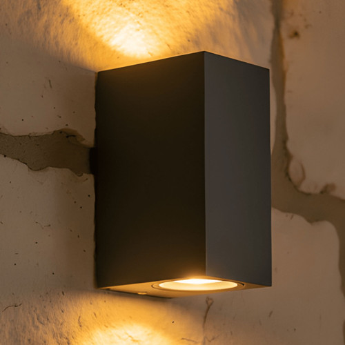 Up Down Light 240V Marine Grade IP44 150mm Charcoal