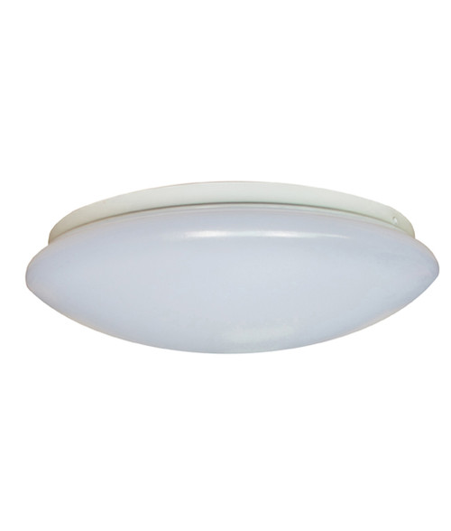 83mm Oyster Light Round Switchable Colour Temp 12W White