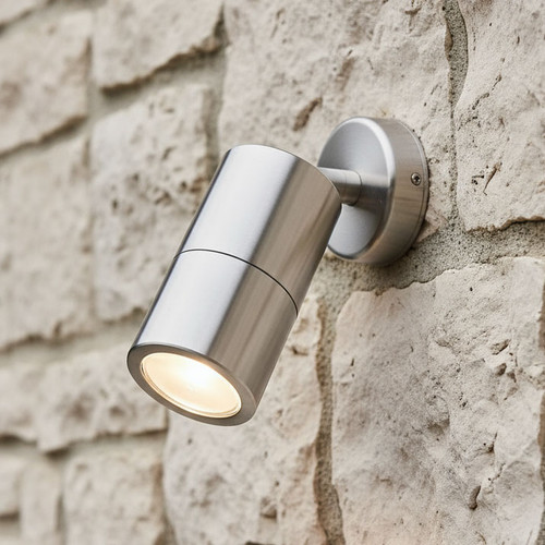 Spotlight 12V Marine Grade 316 Stainless Steel Adjustable MR16 20W IP65 11cm