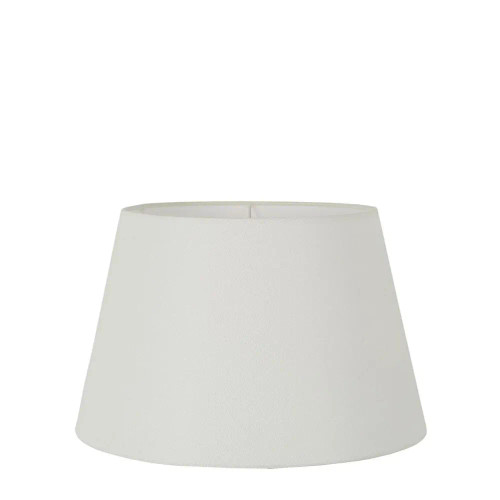 Lampshade 12x8x9 Off White Linen