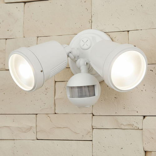 Motion Sensor Spotlight 22W 1500lm IP44 4200K 95mm White