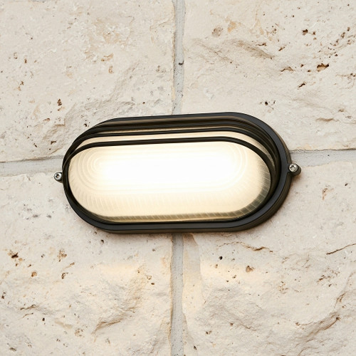 Charcoal Outdoor Wall Light 7.5W 500lm IP54 3000K 210mm