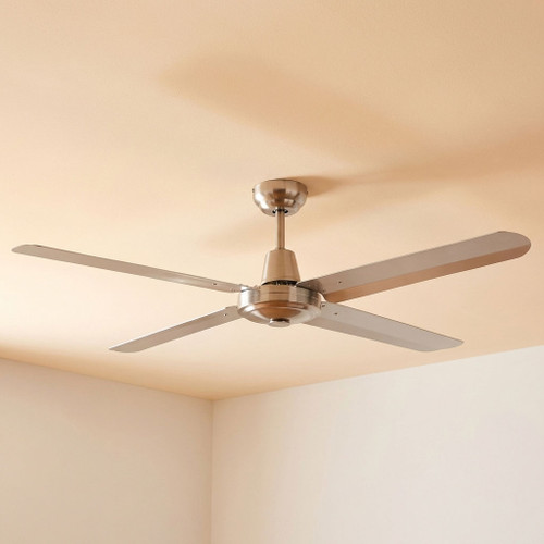 142cm 56-inch Stainless-Steel AC Ceiling Fan 4 Blade 80W Marine Grade