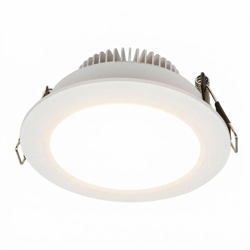 10W LED Downlight Dimmable IP44 Tri Colour 110mm White