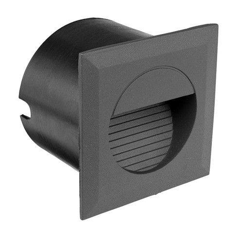 Step Light 1.2W 20lm IP44 4200K 80mm Square Charcoal