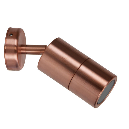 35W Wall Spotlight Adjustable GU10 IP65 180mm Copper