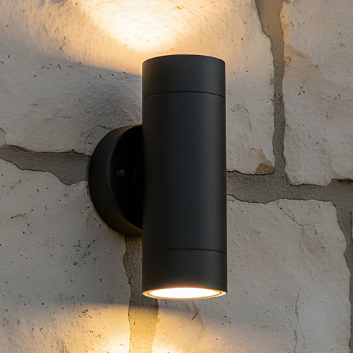 Up Down Light 12W 760lm IP44 4000K 160mm Black