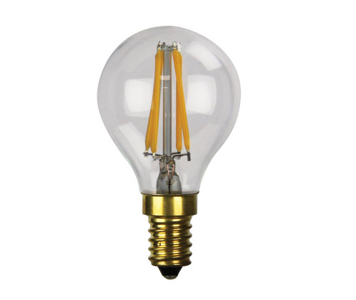 2700K E14 LED Filament Globe 2W 200lm E14 Clear Dimmable