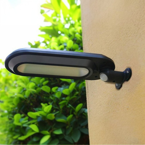Solar Motion Sensor Wall Light Adjustable IP65 4 Modes 400lm