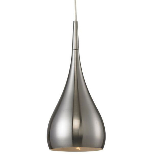 Satin Nickel Pendant 60W E27 360mm