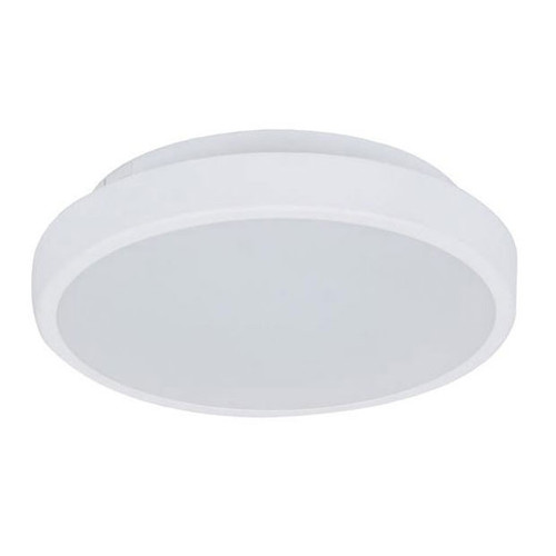 250mm Marine Grade Vandal Resistant Oyster Light 10W 1000lm IP54 IK08 Tri Colour Round White
