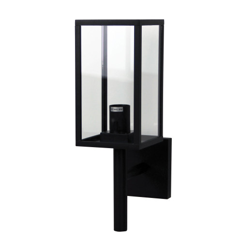 Black Outdoor Wall Light 40W E27 IP54 385mm