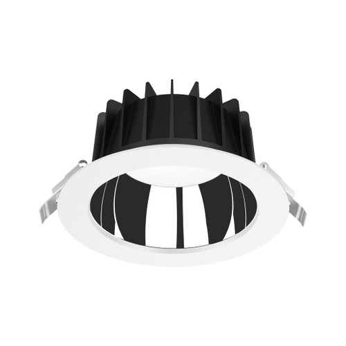 25W LED 2600lm Downlight Dimmable IP44 Tri-Colour 172mm White