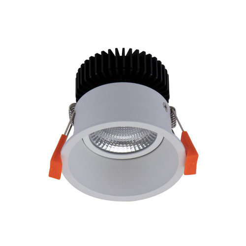 10W LED 900lm Downlight Dimmable IP40 5000K 85mm White