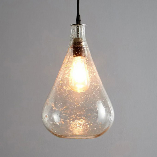 Clear Pendant E27 220mm