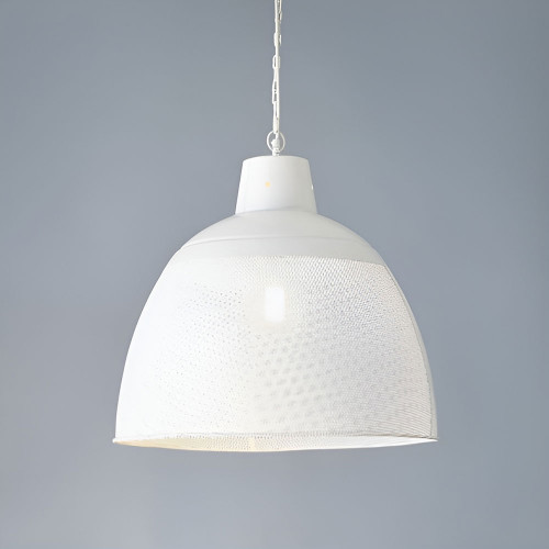 Matte White Pendant E27 600mm