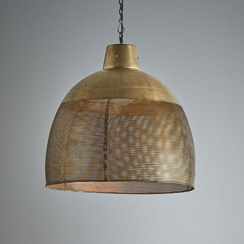 Pendant E27 600mm Antique Brass RVL